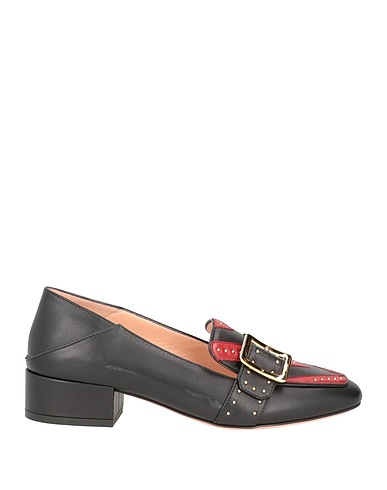 BALLY Loafers Black Calfskin
