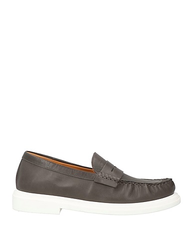 DUNHILL Loafers Grey Leather