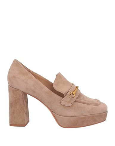 LOLA CRUZ Loafers Light brown Leather
