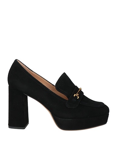 LOLA CRUZ Loafers Black Leather
