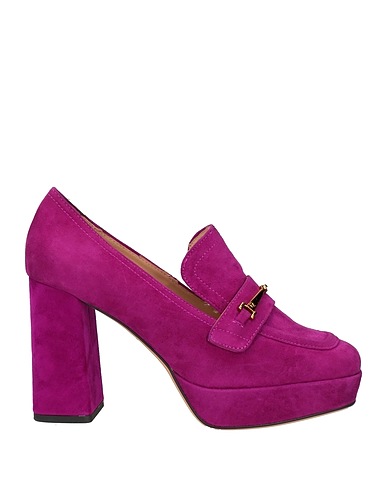 LOLA CRUZ Loafers Mauve Leather