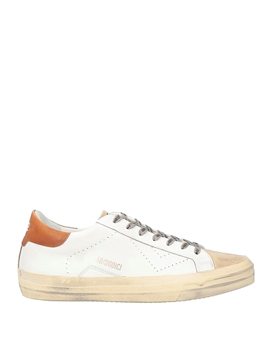 4B12 Sneakers White Leather