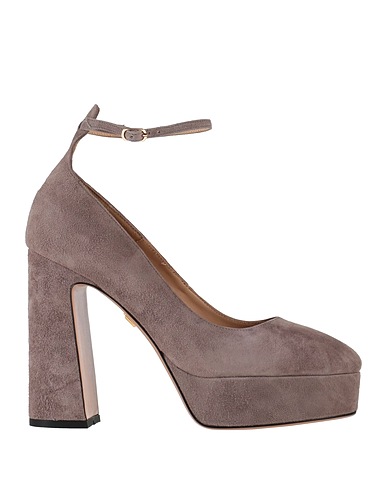 LOLA CRUZ Pump Taupe Leather