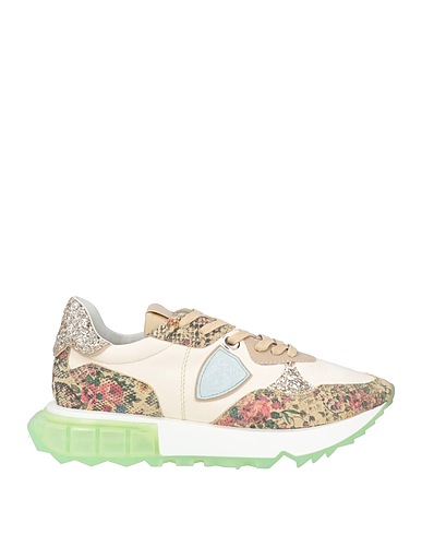PHILIPPE MODEL Sneakers Blush Leather, Textile fibres