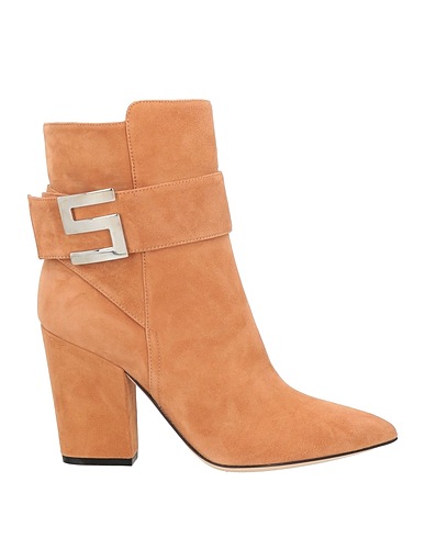 SERGIO ROSSI Ankle boot Sand Leather
