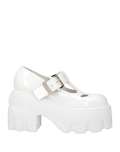CASADEI Loafers White Leather