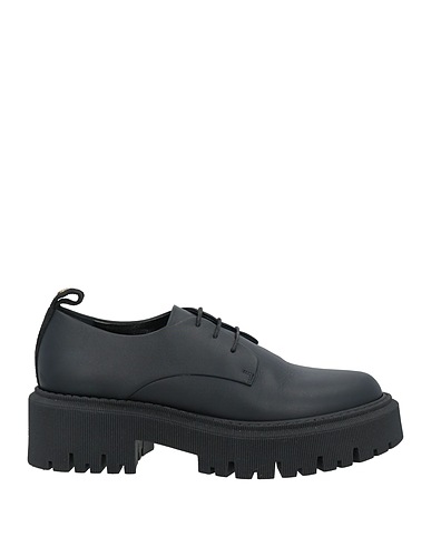 LORENA ANTONIAZZI Laced shoes Black Leather