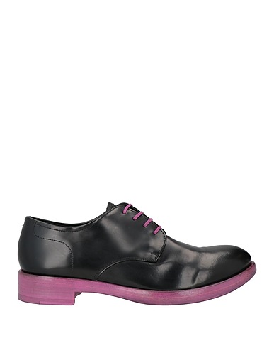 ROCCO P. Laced shoes Black Leather