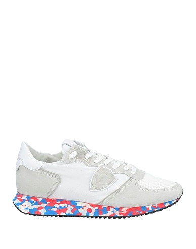 PHILIPPE MODEL Sneakers Bianco Pelle, Fibre tessili