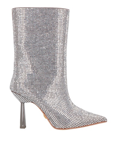 LOLA CRUZ Ankle boot Silver Leather