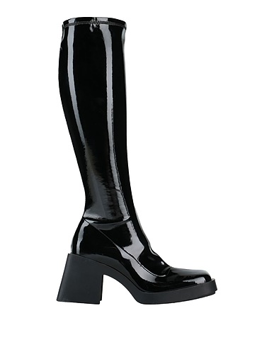 JUSTINE CLENQUET Boots Black Leather