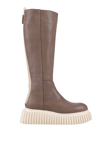 AGL Boots Khaki Leather