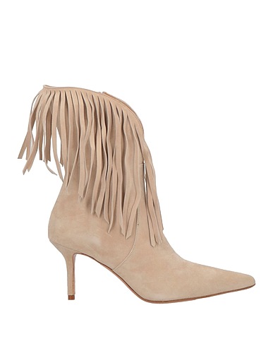 NINNI Ankle boot Beige Leather