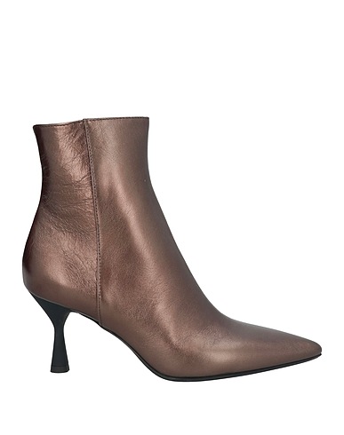 AGL Ankle boot Bronze Leather