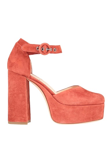 AGL Escarpins Vieux rose Cuir