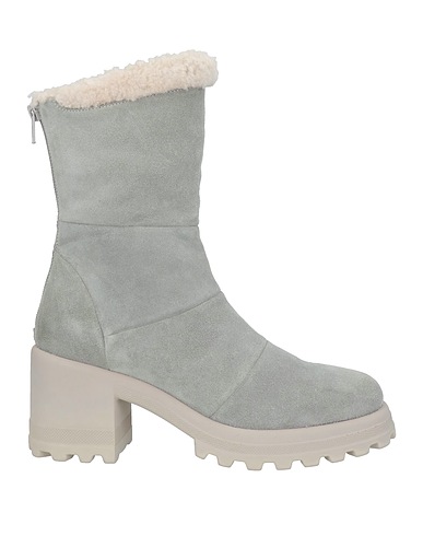 VOILE BLANCHE Ankle boot Light grey Leather