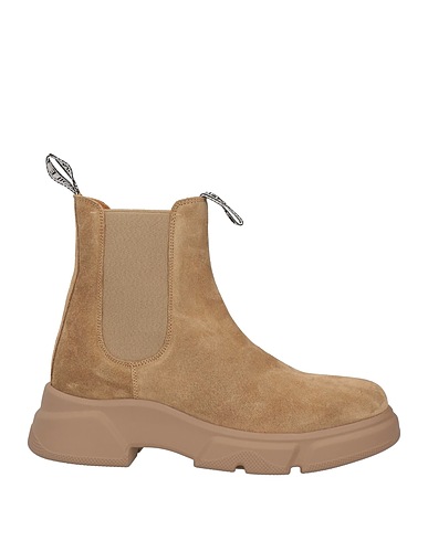 VOILE BLANCHE Ankle boot Khaki Leather