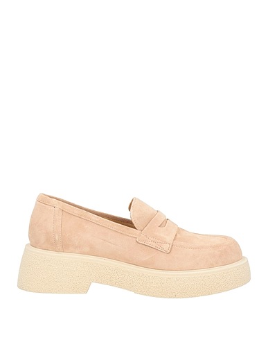 LORIBLU Mocassino Beige Pelle