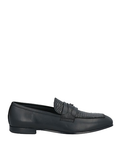 GIOVANNI CONTI Loafers Black Calfskin