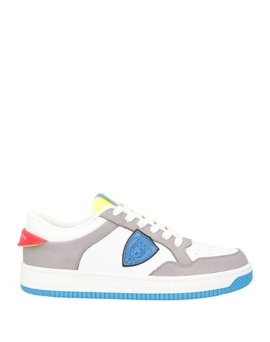PHILIPPE MODEL Sneakers White Leather, Textile fibers