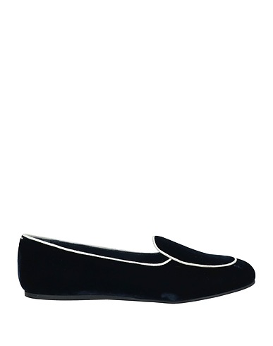 CHARLES PHILIP Milano モカシン ミッドナイトブルー 紡績繊維
