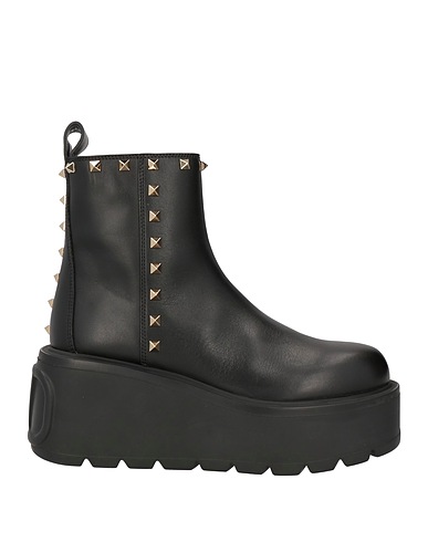 VALENTINO GARAVANI Ankle boot Black Leather