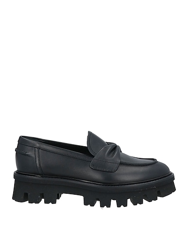 AGL Loafers Black Leather
