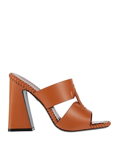 ROBERTO CAVALLI Sandals Camel Leather
