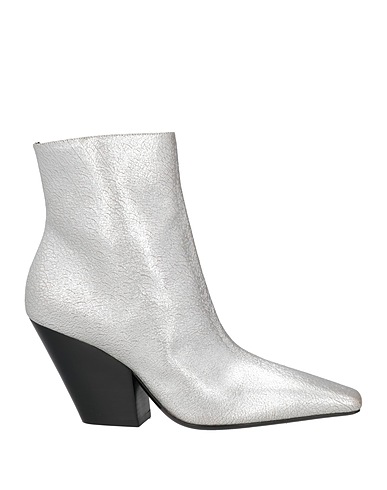 CASADEI Ankle boot Silver Leather
