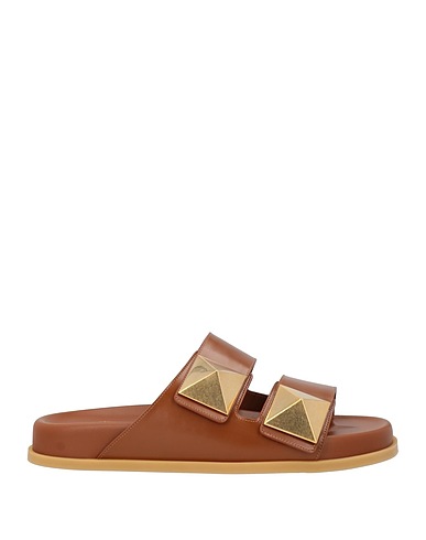 VALENTINO GARAVANI Sandali Marrone Pelle
