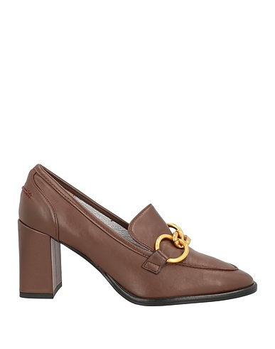 CUOIERIA Loafers Dark brown Leather