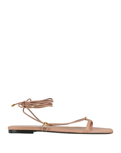 VALENTINO GARAVANI Sandals Chocolate brown Leather