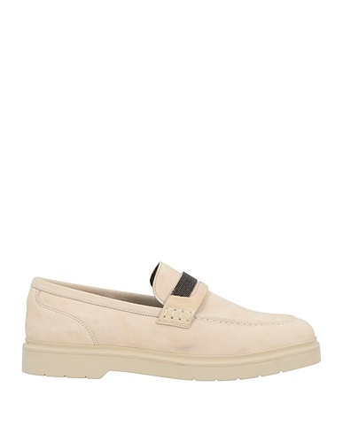 BRUNELLO CUCINELLI Loafers Ivory Leather