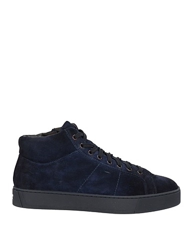 SANTONI Sneakers Nachtblau Leder