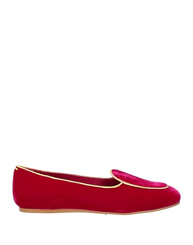 CHARLES PHILIP Milano Loafers Brick red Textile fibres