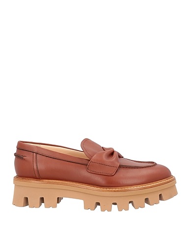 AGL Loafers Brown Leather