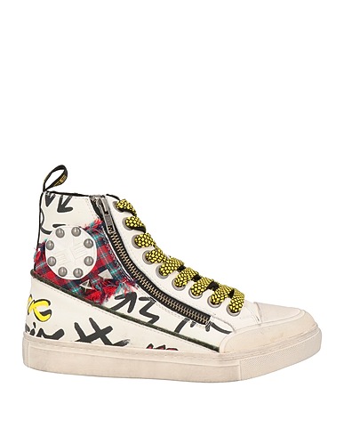 EMANUÉLLE VEE Sneakers Cream Leather