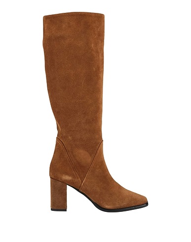 JANET & JANET Boots Camel Leather