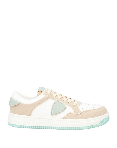 PHILIPPE MODEL Sneakers BEIGE Leather, Textile fibers