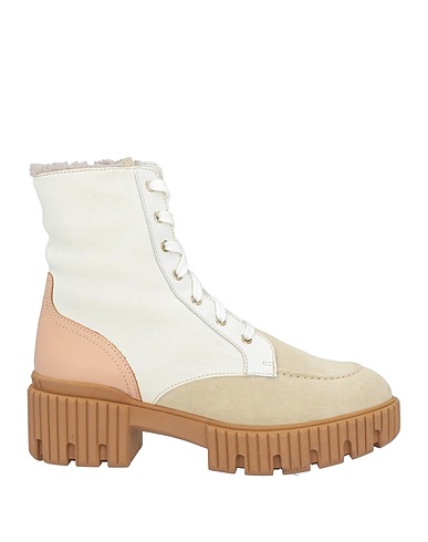 BALDININI Stiefelette Elfenbein Leder