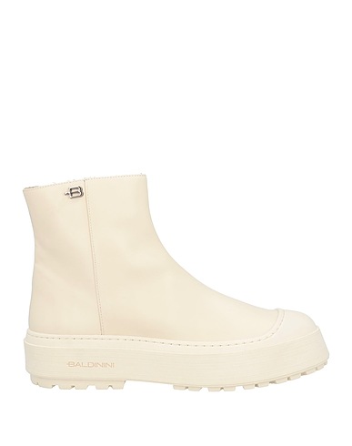 BALDININI Ankle boot Ivory Leather