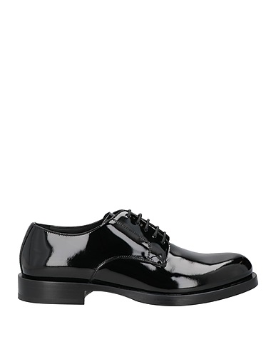 DOLCE&GABBANA Laced shoes Black 100% Calfskin