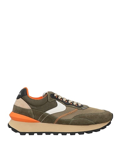 VOILE BLANCHE Sneakers Military green Leather