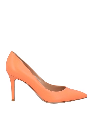 GIANVITO ROSSI Court Apricot Leather