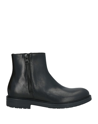 GIOVANNI CONTI Ankle boot Black Calfskin