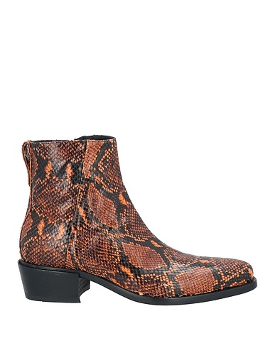GIOVANNI CONTI Ankle boot Brown Leather