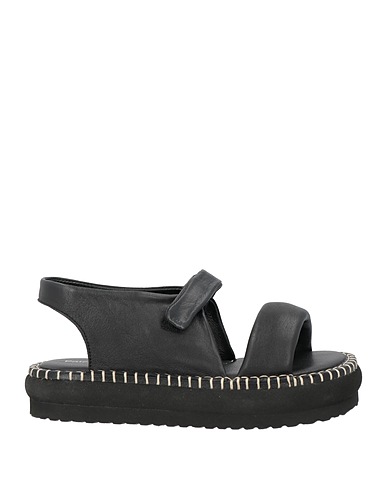 PATRIZIA BONFANTI Sandals Black Leather