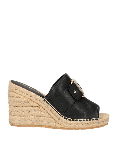 FERRAGAMO Espadrilles Black Leather
