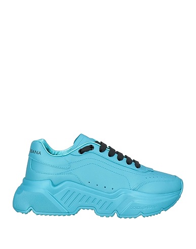DOLCE&GABBANA Sneakers Turquoise Calfskin