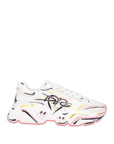 DOLCE&GABBANA Sneakers White Calfskin